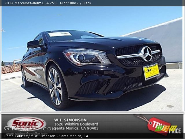 2014 Mercedes-Benz CLA 250 in Night Black