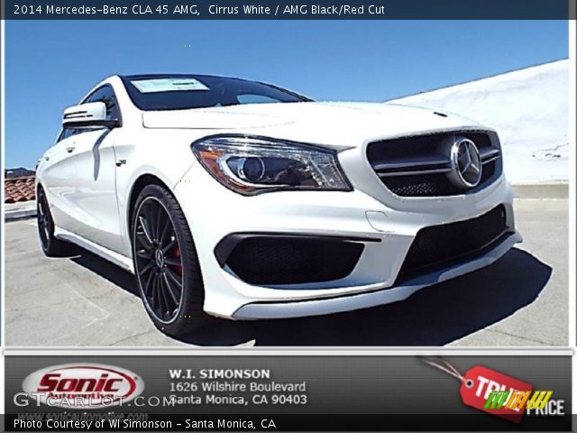 2014 Mercedes-Benz CLA 45 AMG in Cirrus White