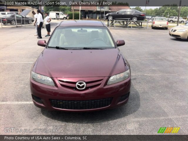 2008 Mazda MAZDA6 i Sport Sedan in Dark Cherry Mica