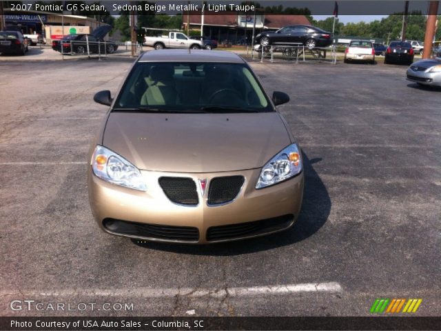 2007 Pontiac G6 Sedan in Sedona Beige Metallic