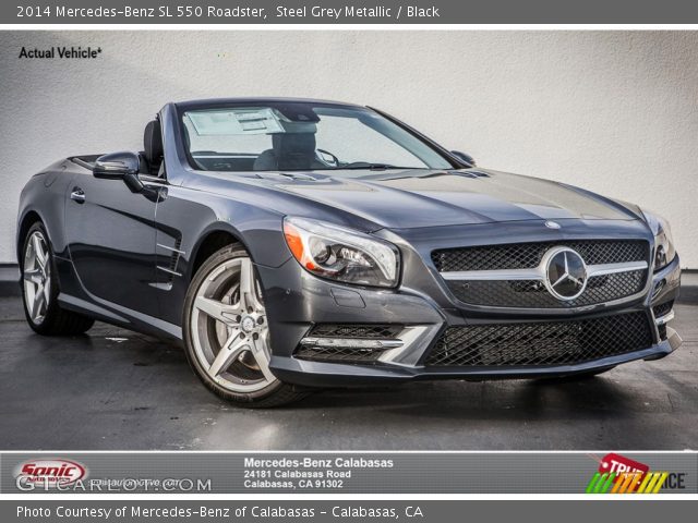 2014 Mercedes-Benz SL 550 Roadster in Steel Grey Metallic