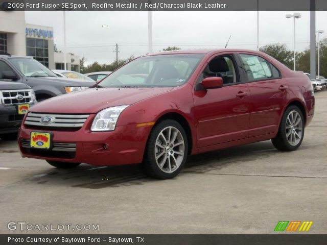 2009 Ford Fusion SE Sport in Redfire Metallic