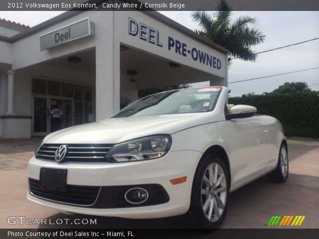 2012 Volkswagen Eos Komfort in Candy White