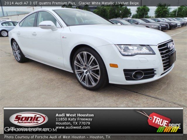 2014 Audi A7 3.0T quattro Premium Plus in Glacier White Metallic