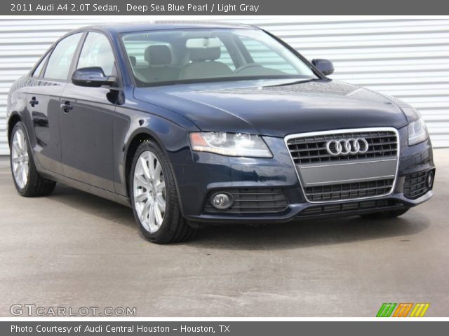 2011 Audi A4 2.0T Sedan in Deep Sea Blue Pearl