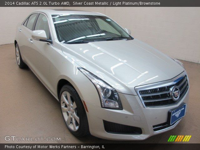 2014 Cadillac ATS 2.0L Turbo AWD in Silver Coast Metallic