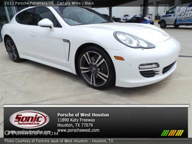 2011 Porsche Panamera V6 in Carrara White