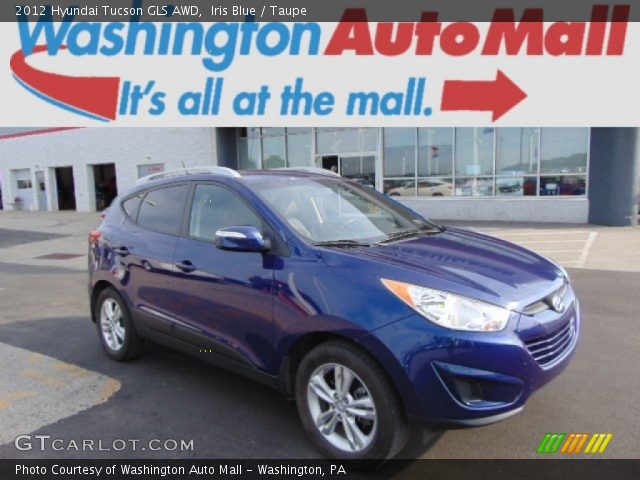 2012 Hyundai Tucson GLS AWD in Iris Blue