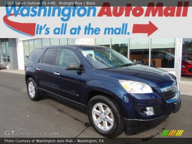 2009 Saturn Outlook XE AWD in Midnight Blue