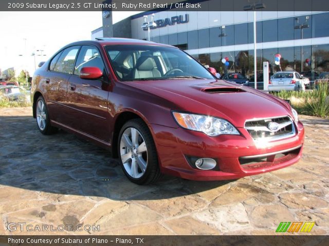 2009 Subaru Legacy 2.5 GT Limited in Ruby Red Pearl