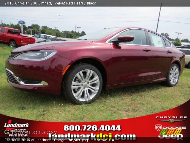 2015 Chrysler 200 Limited in Velvet Red Pearl