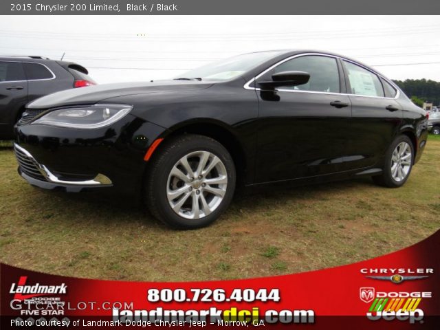 2015 Chrysler 200 Limited in Black