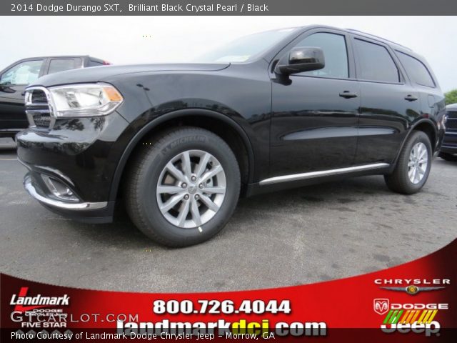 2014 Dodge Durango SXT in Brilliant Black Crystal Pearl