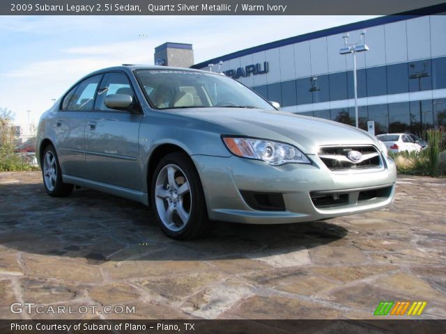 2009 Subaru Legacy 2.5i Sedan in Quartz Silver Metallic