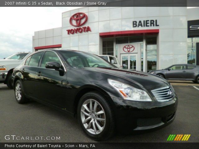 2007 Infiniti G 35 x Sedan in Black Obsidian