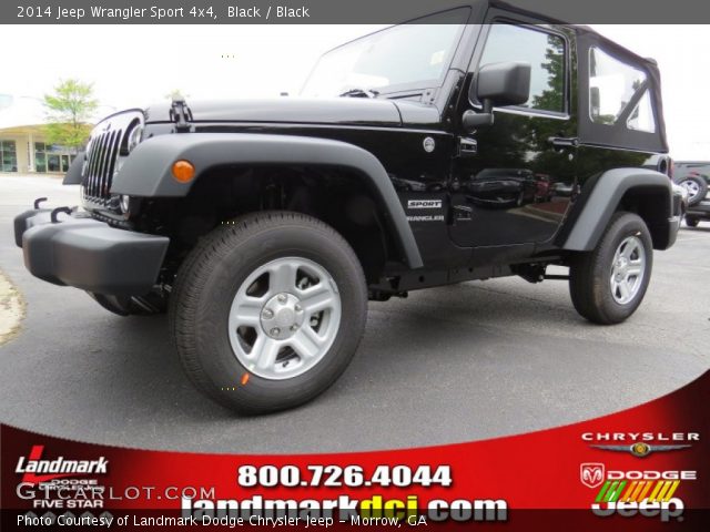 2014 Jeep Wrangler Sport 4x4 in Black