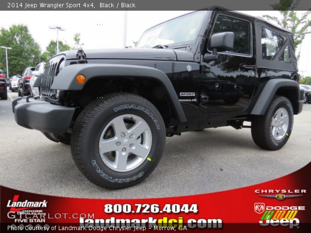2014 Jeep Wrangler Sport 4x4 in Black