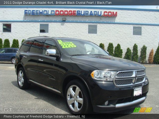 2011 Dodge Durango Citadel 4x4 in Brilliant Black Crystal Pearl
