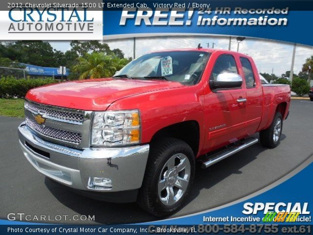 2012 Chevrolet Silverado 1500 LT Extended Cab in Victory Red