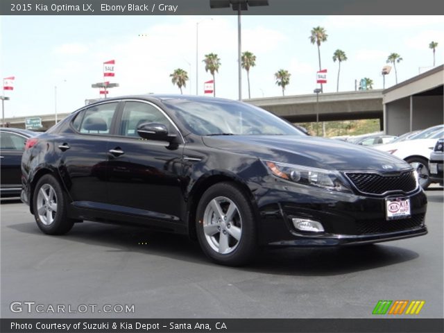 2015 Kia Optima LX in Ebony Black