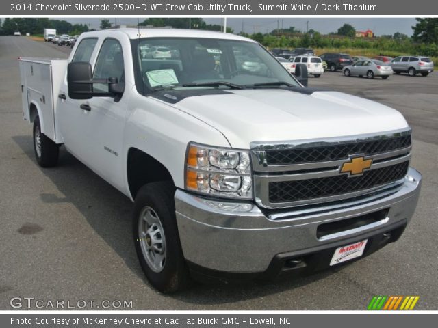 2014 Chevrolet Silverado 2500HD WT Crew Cab Utlity Truck in Summit White