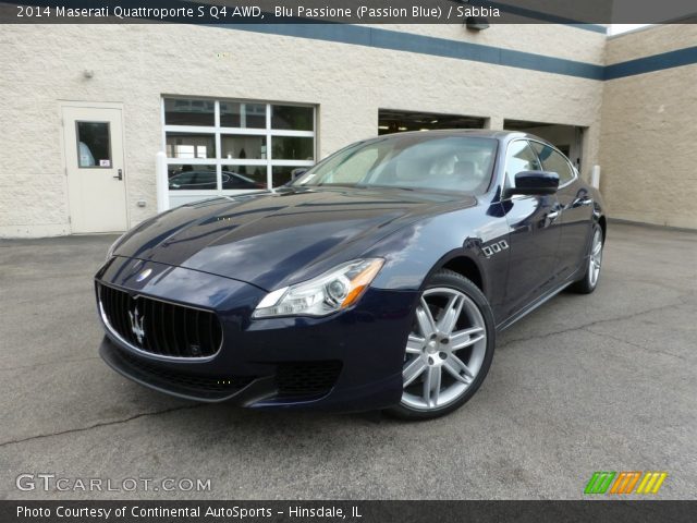 2014 Maserati Quattroporte S Q4 AWD in Blu Passione (Passion Blue)