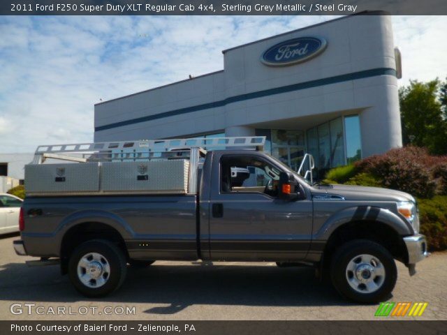 2011 Ford F250 Super Duty XLT Regular Cab 4x4 in Sterling Grey Metallic
