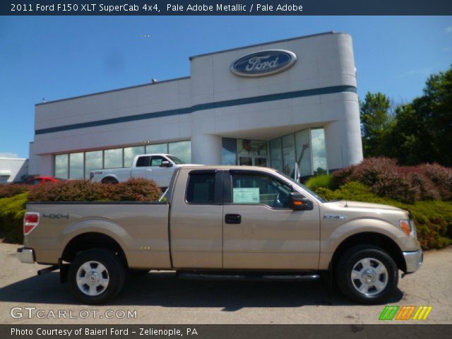 2011 Ford F150 XLT SuperCab 4x4 in Pale Adobe Metallic