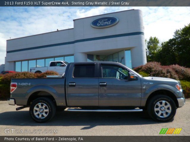 2013 Ford F150 XLT SuperCrew 4x4 in Sterling Gray Metallic