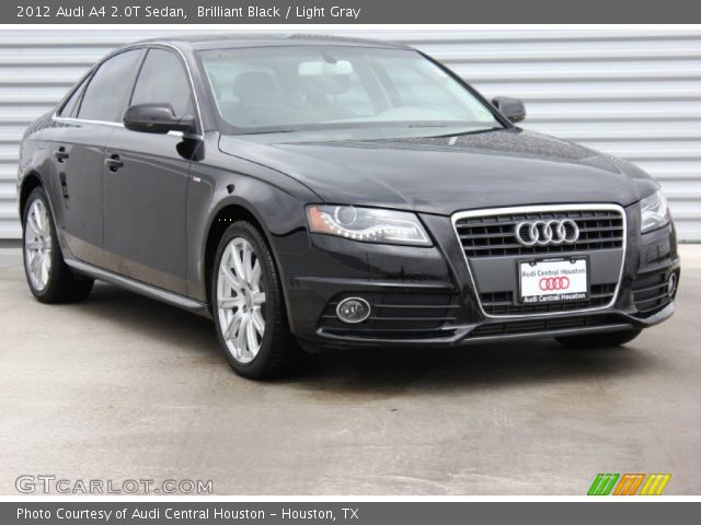2012 Audi A4 2.0T Sedan in Brilliant Black