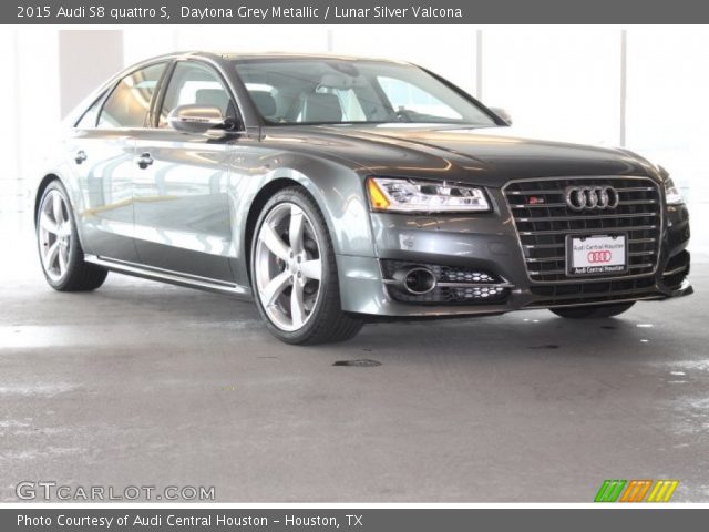 2015 Audi S8 quattro S in Daytona Grey Metallic