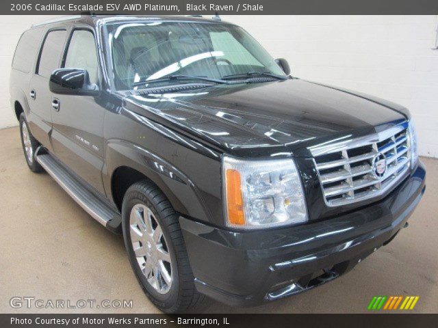 2006 Cadillac Escalade ESV AWD Platinum in Black Raven