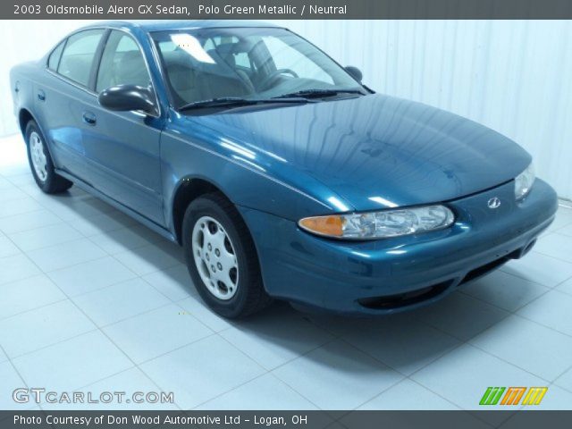2003 Oldsmobile Alero GX Sedan in Polo Green Metallic