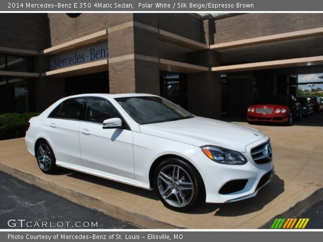2014 Mercedes-Benz E 350 4Matic Sedan in Polar White