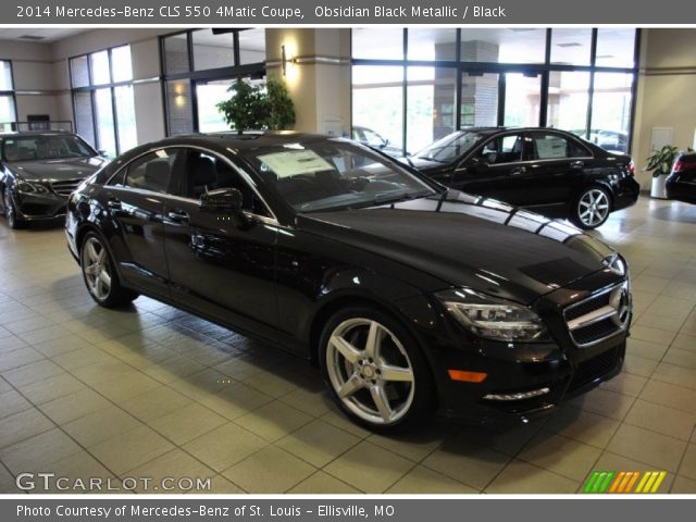 2014 Mercedes-Benz CLS 550 4Matic Coupe in Obsidian Black Metallic