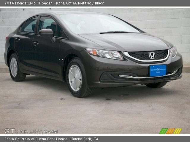 2014 Honda Civic HF Sedan in Kona Coffee Metallic