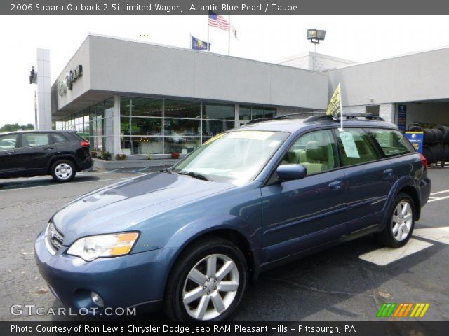 2006 Subaru Outback 2.5i Limited Wagon in Atlantic Blue Pearl