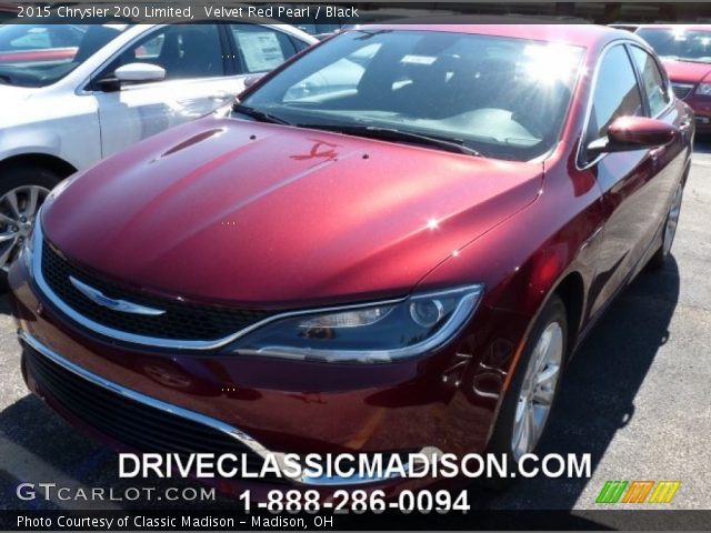 2015 Chrysler 200 Limited in Velvet Red Pearl