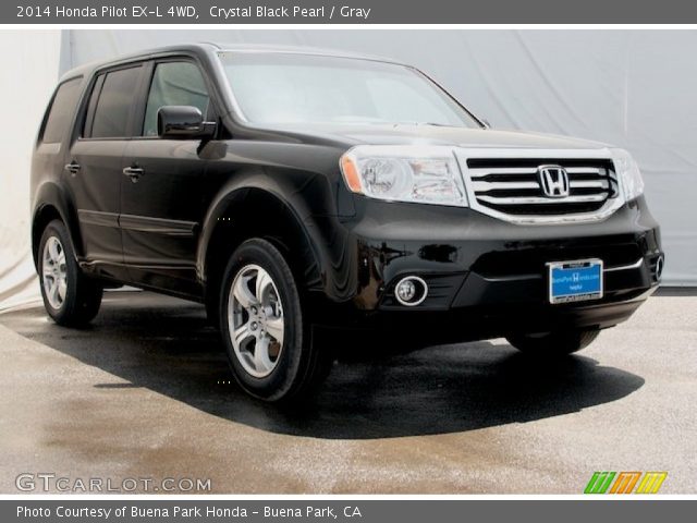 2014 Honda Pilot EX-L 4WD in Crystal Black Pearl