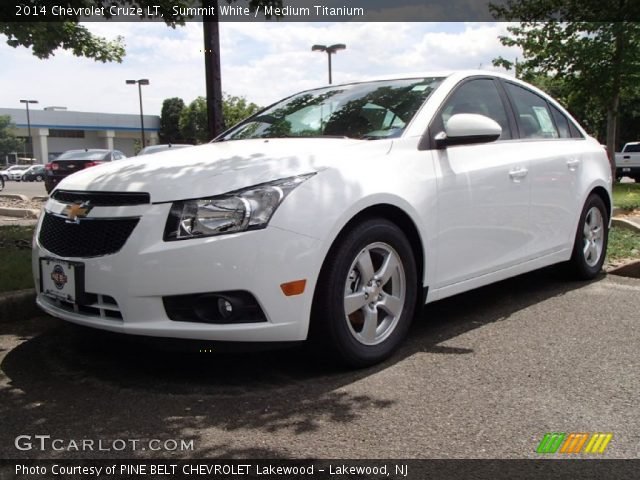 2014 Chevrolet Cruze LT in Summit White