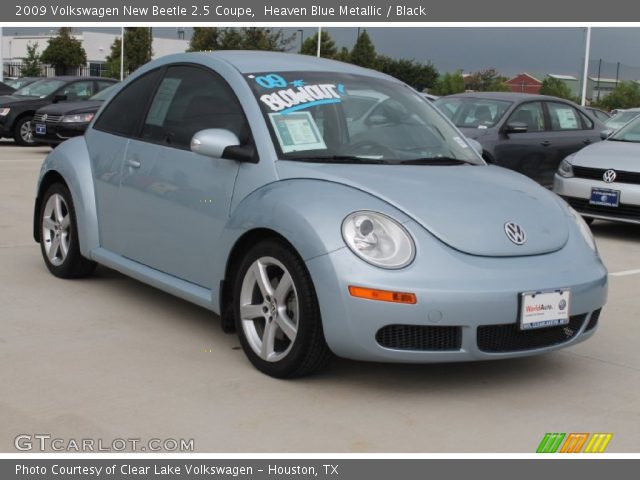 2009 Volkswagen New Beetle 2.5 Coupe in Heaven Blue Metallic