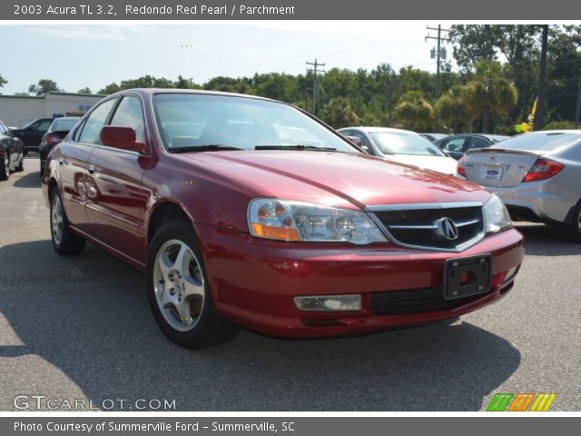 2003 Acura TL 3.2 in Redondo Red Pearl