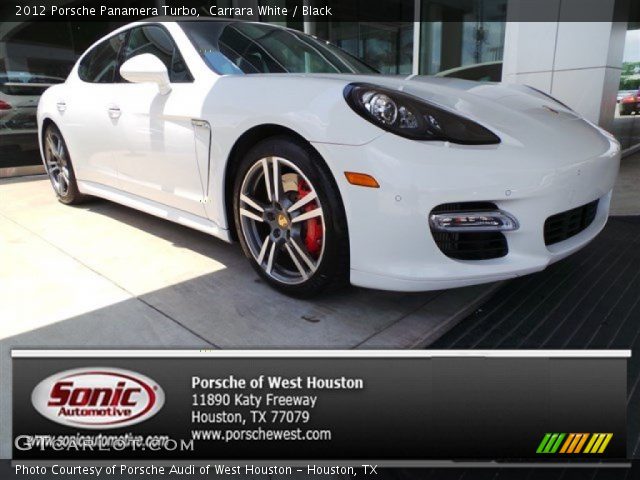 2012 Porsche Panamera Turbo in Carrara White