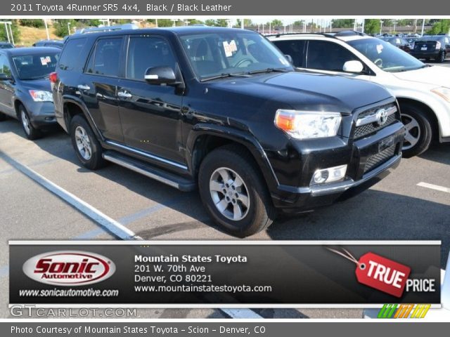 2011 Toyota 4Runner SR5 4x4 in Black