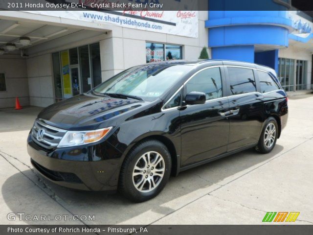 2011 Honda Odyssey EX-L in Crystal Black Pearl