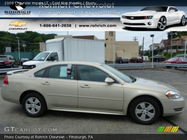 2009 Chevrolet Impala LT in Gold Mist Metallic