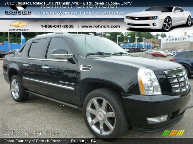 2011 Cadillac Escalade EXT Premium AWD in Black Raven