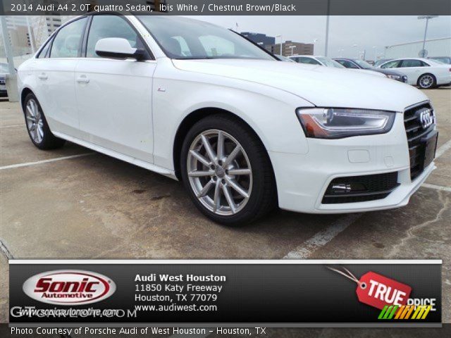 2014 Audi A4 2.0T quattro Sedan in Ibis White