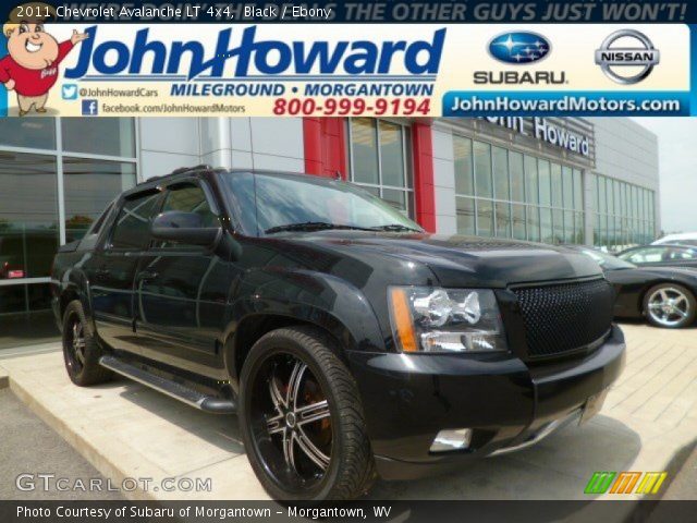 2011 Chevrolet Avalanche LT 4x4 in Black