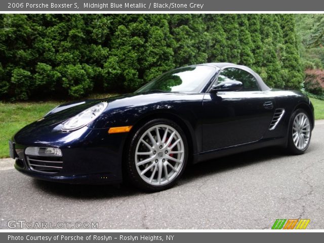 2006 Porsche Boxster S in Midnight Blue Metallic